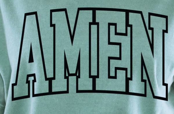 "AMEN"T-shirt : A statement of faith