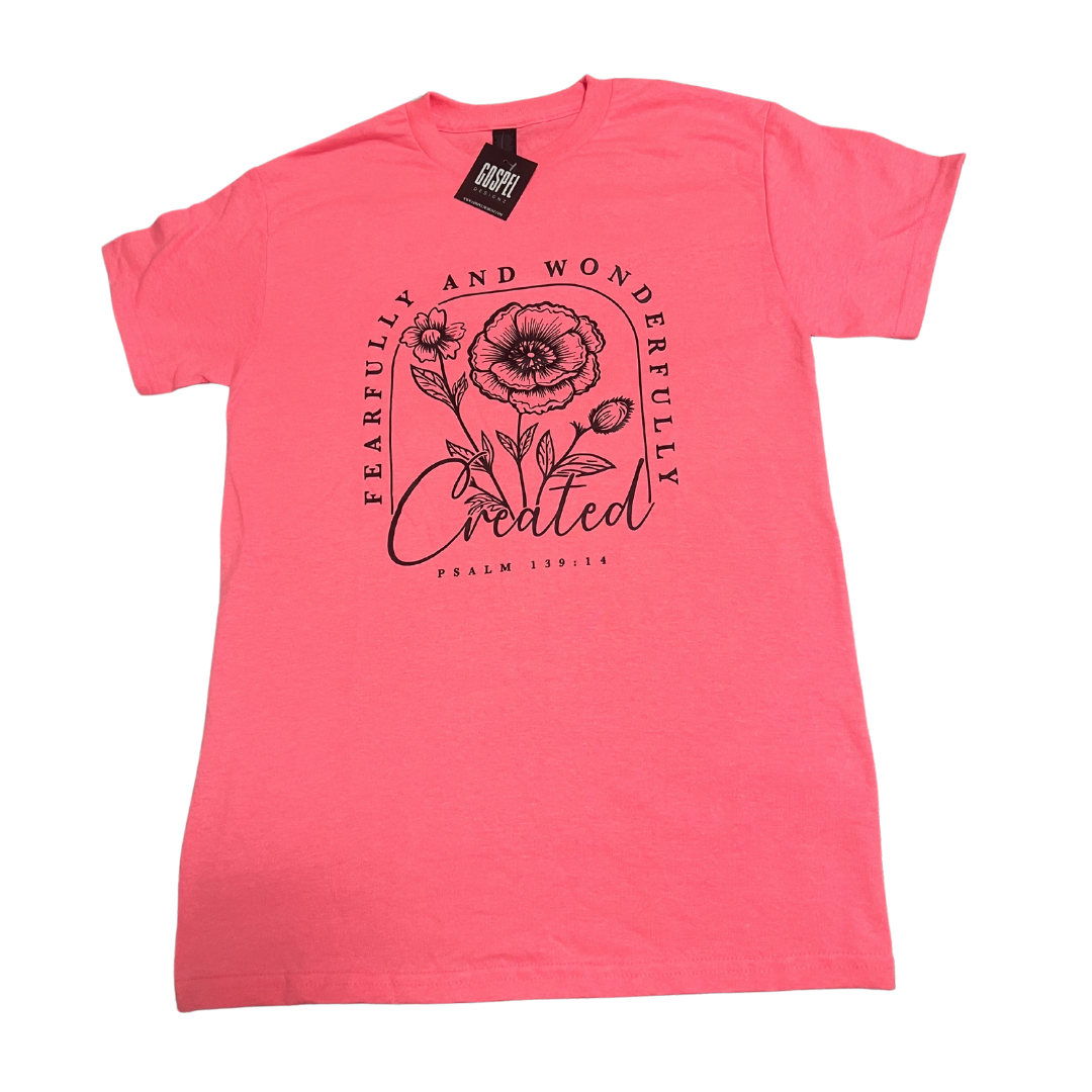 "Fearfully & wonderfully made" Women T-shirt